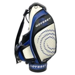 Odyssey 6-Way Works Golf Tour Staff Bag (White And Royal).
