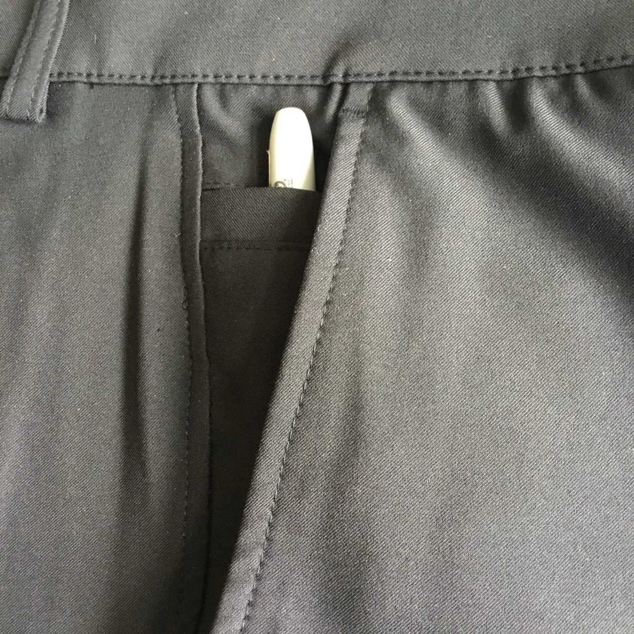 Mens Dunning Player Fit Woven Golf Shorts In Black – Waist 32″ 4 Mens Dunning Player Fit Woven Golf Shorts In Black – Waist 32″ - Image 2