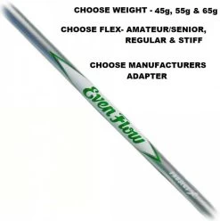 Project X Evenflow Green 3 Or 5 Fairway Wood Shaft – Choose Flex & Adapter
