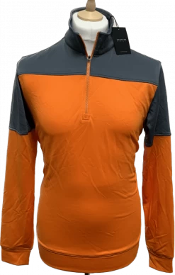 Dunning 1/4 Zip Golf Pullover – Size Small 40-42″ Chest – Vigor/Static