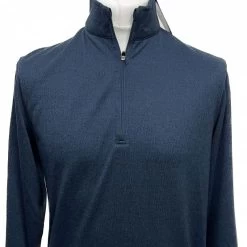 Dunning 1/4 Zip Golf Pullover – Size Small 40-42″ Chest – Opal Heather