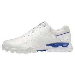 New Mizuno Wave Hazard Pro Golf Shoes – White/Violet Blue – Choose Size
