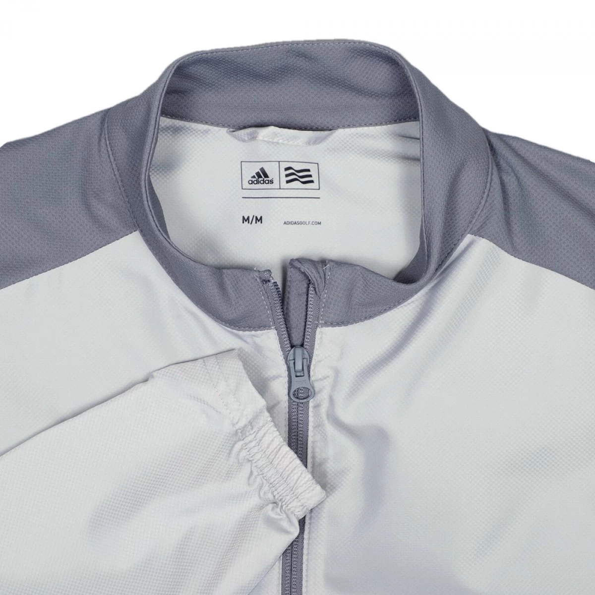 ADIDAS CLIMAPROOF LONG SLEEVED WIND JACKET – Gray/Dark Gray Medium 5 ADIDAS CLIMAPROOF LONG SLEEVED WIND JACKET – Gray/Dark Gray Medium - Image 3