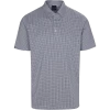 DUNNING BENFORD JACQUARD POLO 40-42″ Chest-Halo /wht