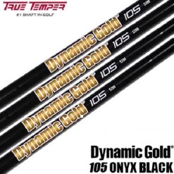 Individual Dynamic Gold 105 Black Steel Iron Shafts – Choose Flex