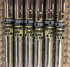 Dynamic Gold DST Stiff (S200) Iron Shaft – .355 Taper Tip