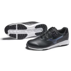 2021 Mizuno Nexlite GS Boa Spikeless Golf Shoes – Black – Choose Size
