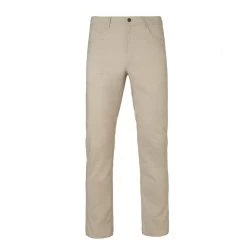 Mens Dunning 5 Pocket Beige Golf Trousers- 32″waist/32″leg