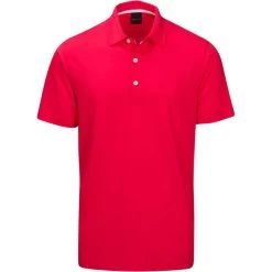 Mens Dunning Short Sleeved Classic Pique Golf Polo Shirt- Small 40-42″
