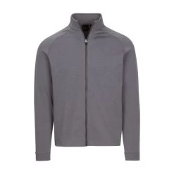 Mens Dunning Stein Full Zip Grey Sweater – Small 40-42″