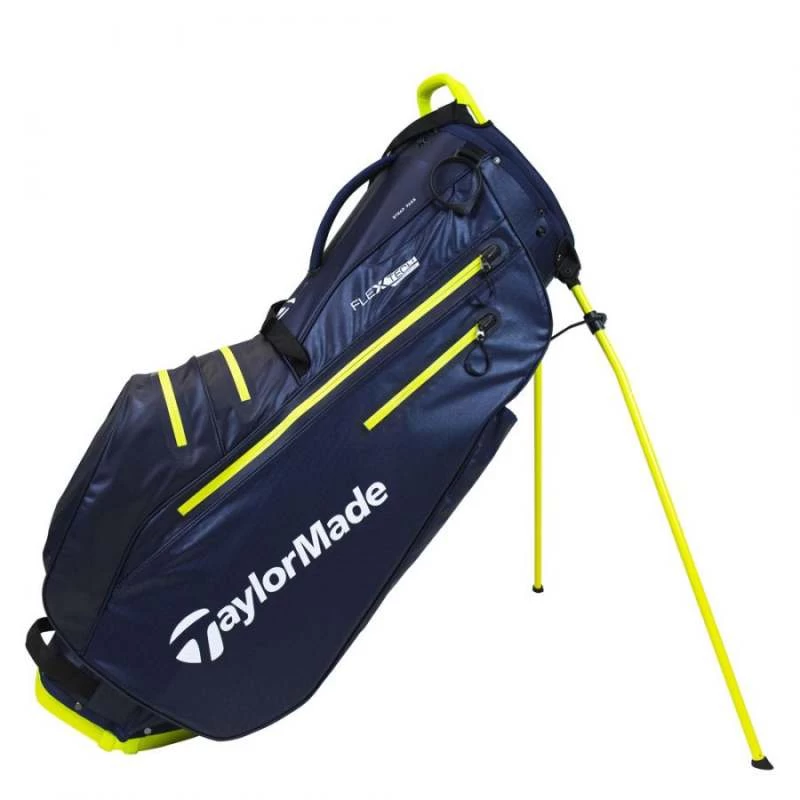 Taylormade FlexTech Waterproof Golf Stand Bag – Navy/Yellow 2 Taylormade FlexTech Waterproof Golf Stand Bag – Navy/Yellow